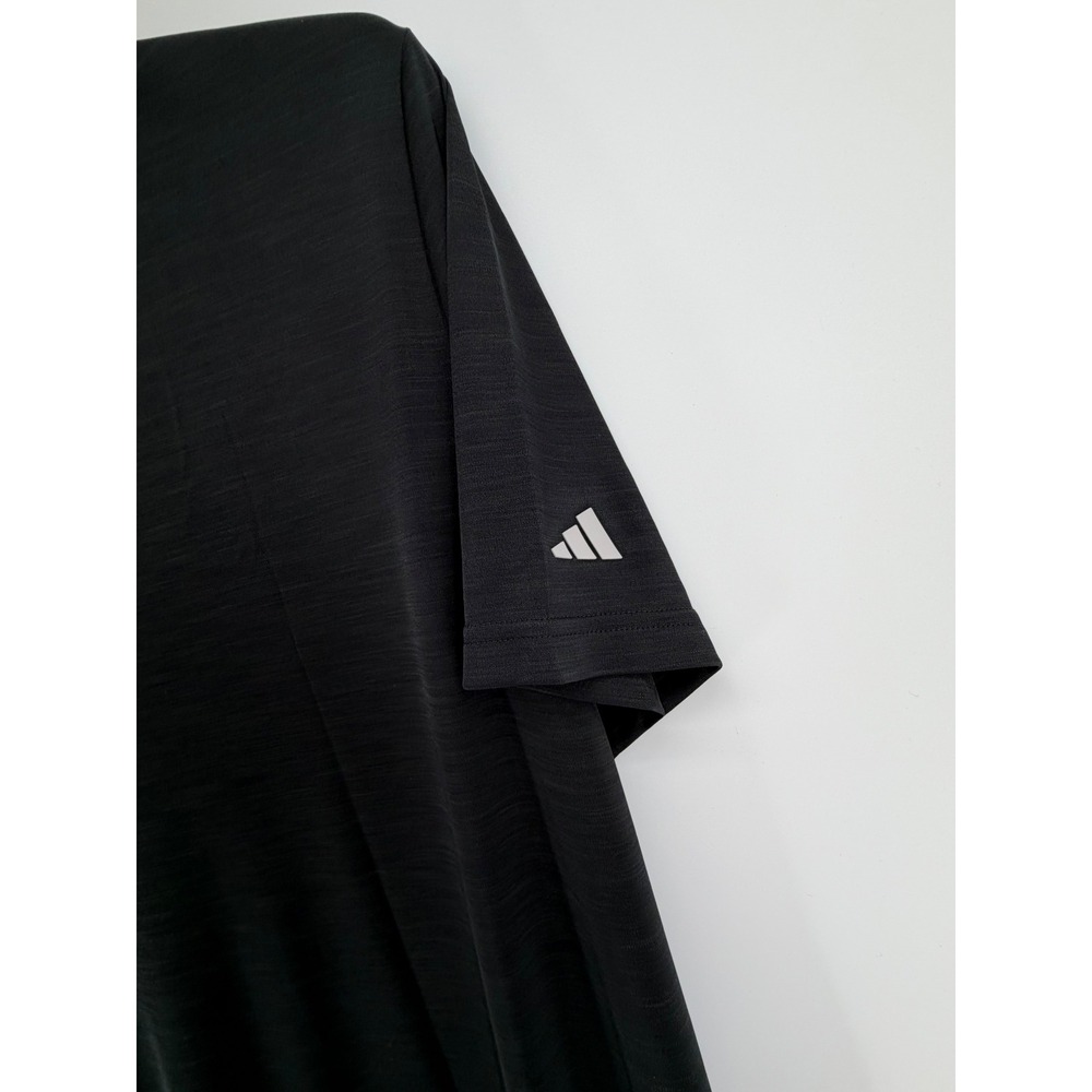 Lot of 2 Adidas Golf Polo Shirts Mens 4XL Black Navy Heather Stretch DZ7173 7174 - Picture 11 of 12